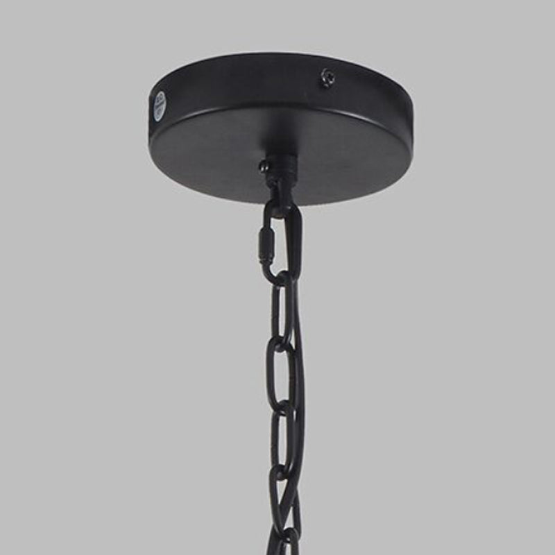 Black Single sospeso a sospensione Simplicity Iron Frame Gage Bird Cage Sospeded Lighting Freet