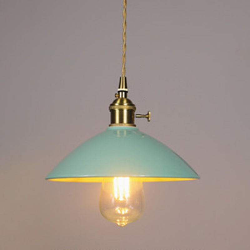 1-Licht-sich verjüngter Anhängerleuchte Vintage Ceramic Suspension Lighting für Esszimmer