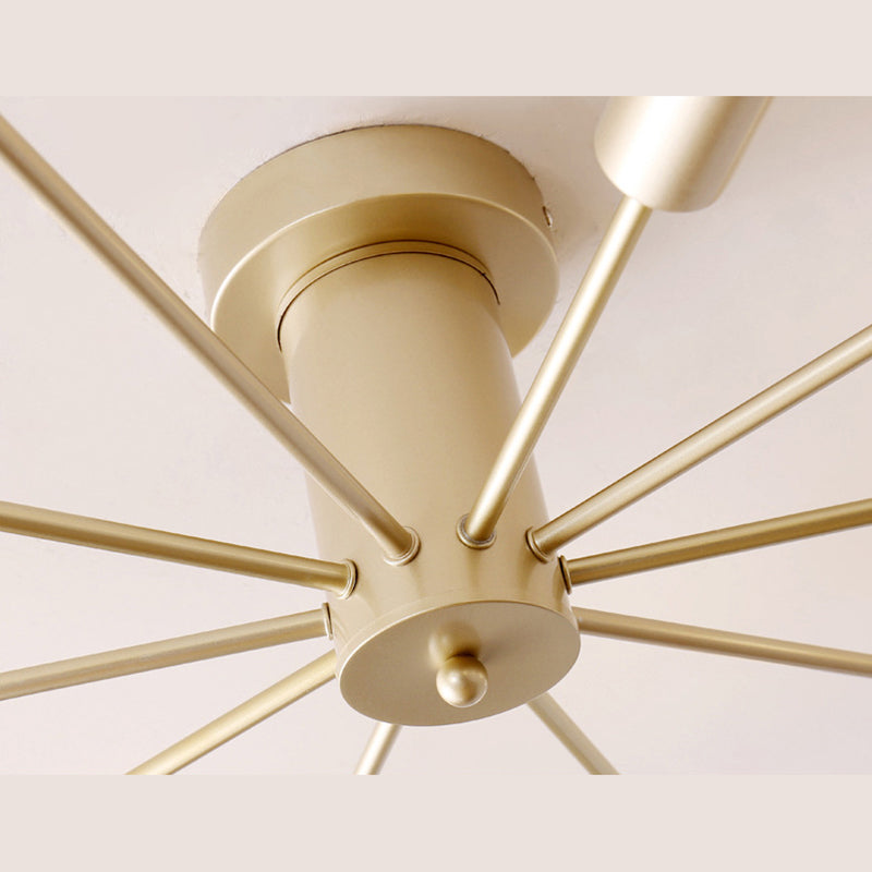 Stile molecolare Minimalismo a filo-lampadina a sfioramento design del soggiorno lampada da soffitto