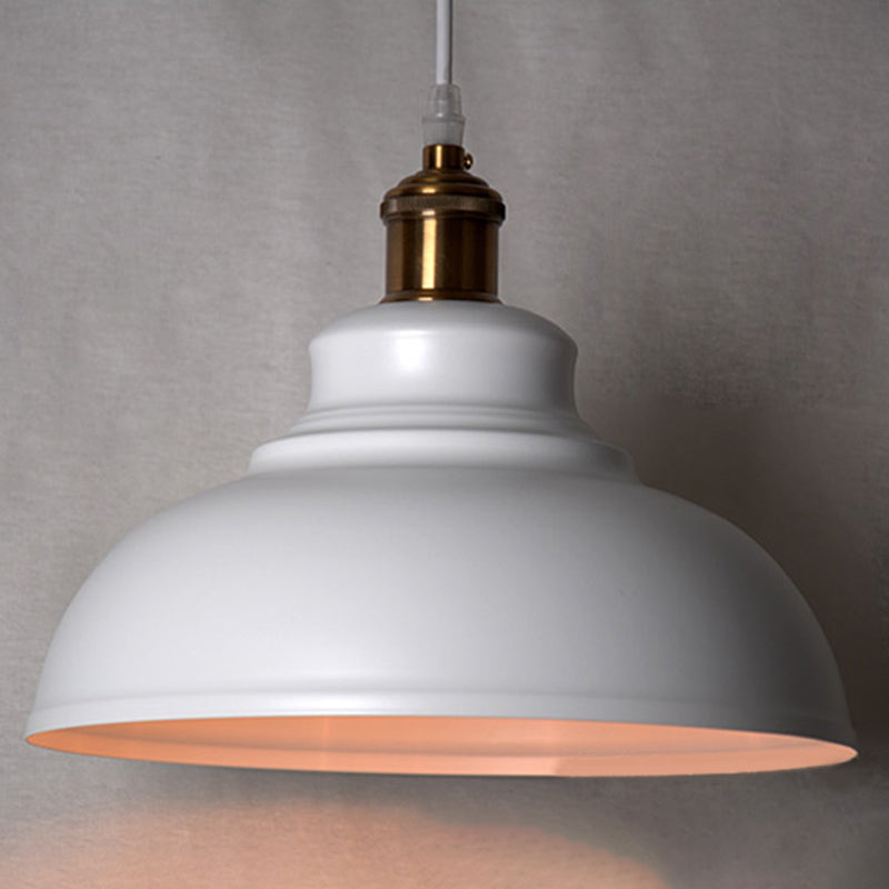 Painted Metal Pendant Lighting Industrial Style Restaurant Pendant Ceiling Light