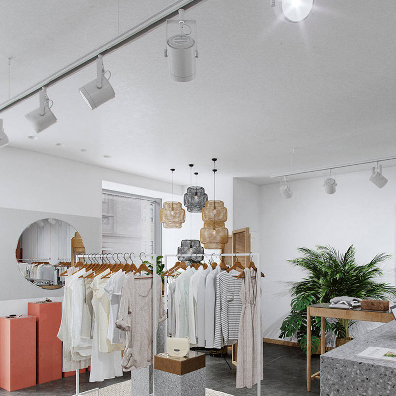 Éclairage de piste minimaliste moderne Super Bright Surface monté Salon Home and Clothing Store Commercial Spotlight