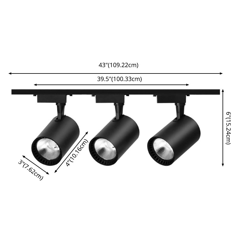 Iluminación de pista minimalista moderna Sala de estar montado en superficie súper brillante Casa y ropa de ropa comercial Comercial