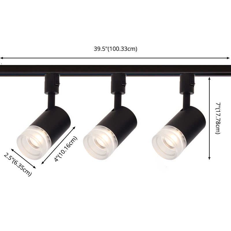 Assayeurs Nordic Metal and Acrylique Track Spotlighting