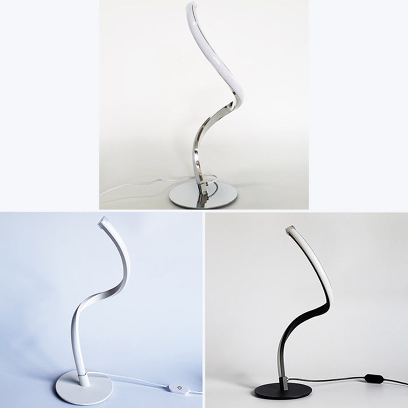 Minimalist Aesthetic Nightstand Light Bare Branch LED Table Light with Acrylic Shade