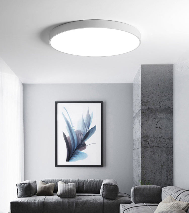 Luminaires de plafond encastrés modernes, lampe encastrée en acrylique