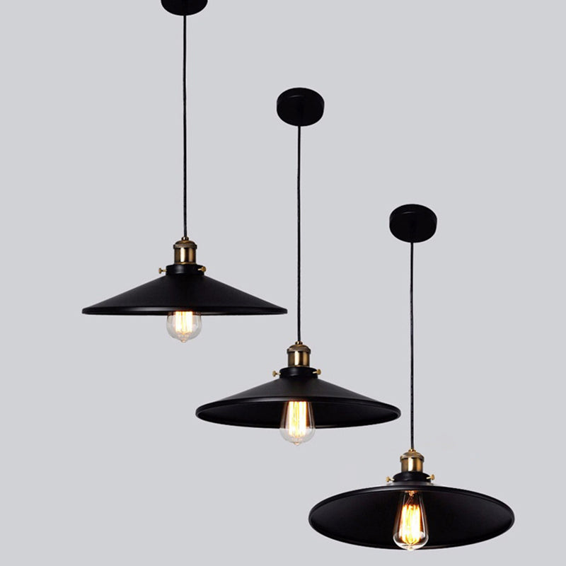 Saucer soggiorno a sospensione Apparecchiatura a soppalco a loft Metal Appedful Bidy Light