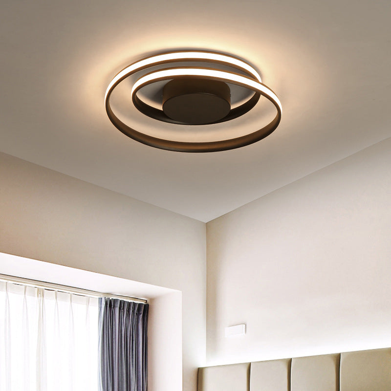 Twist soggiorno Lampada del soffitto Lampada Led in metallo vicino all'illuminazione del soffitto