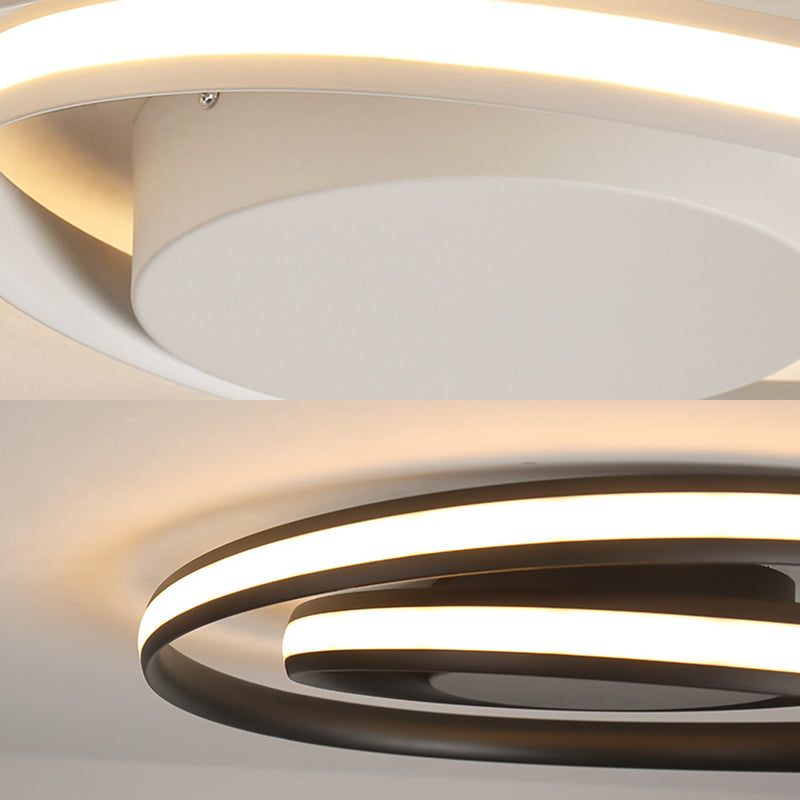 Twist soggiorno Lampada del soffitto Lampada Led in metallo vicino all'illuminazione del soffitto