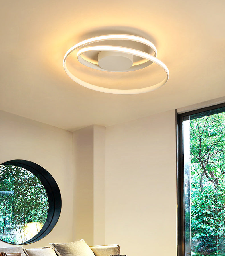 Twist soggiorno Lampada del soffitto Lampada Led in metallo vicino all'illuminazione del soffitto