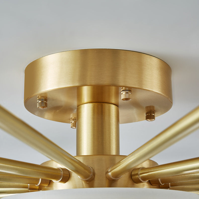 Luce a soffitto a filo a filo sputnik moderna lampadario