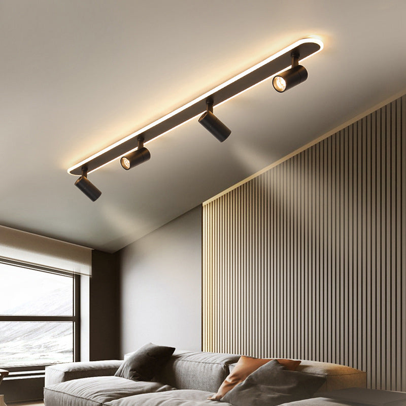 Moderne aluminium lamp LED VLOK MOUNT Smeedijzeren plafondarmatuur voor commerciële plaats