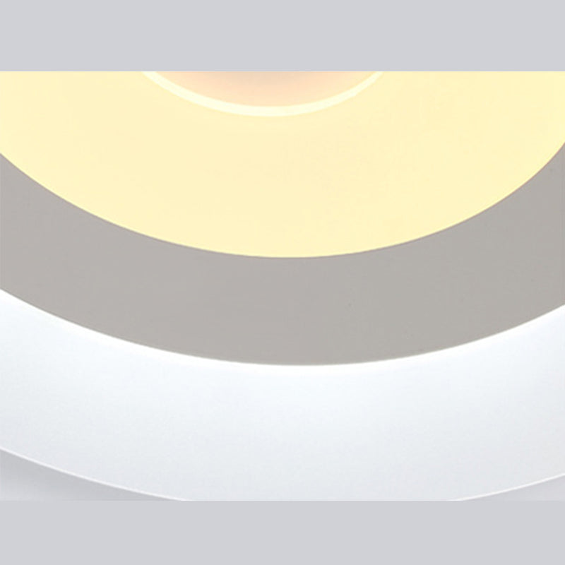 Circular Flush Mount Ceiling Lights Modern Acrylic Flushmount