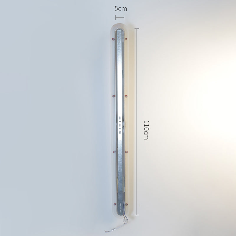 LED LED SEMI BUSH Deckenleuchte im modernen Acryl -Indoor -Flush -Montieren mit verstellbarer Lampe