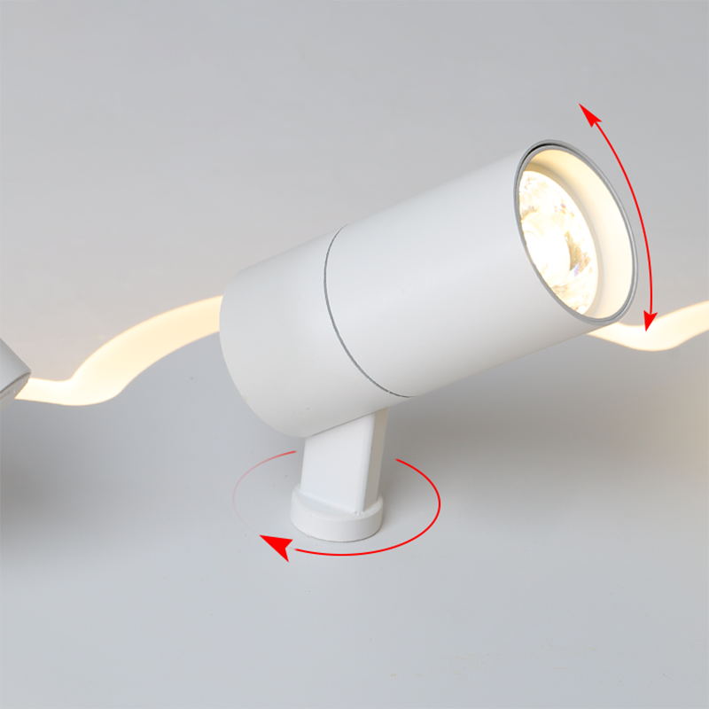 Cloud White LED Mount semi-chasse