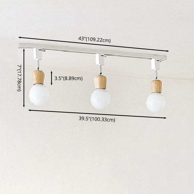 Illuminazione per pista a led nordica moderna stile minimalista regolabile semi di semi monte per la casa e commerciale