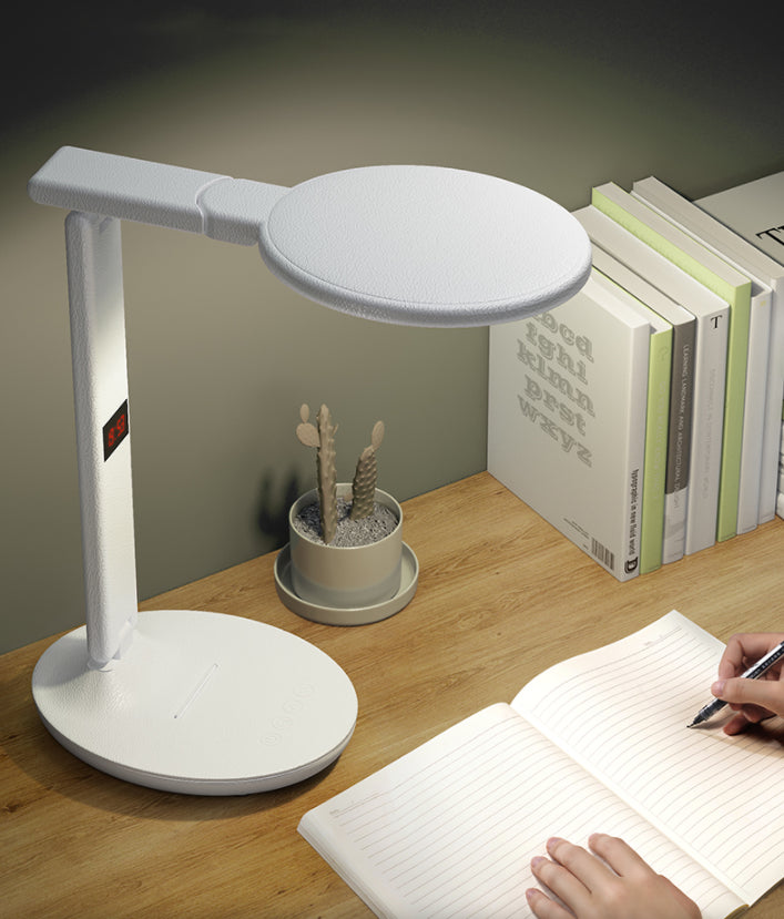 Lámpara de mesa de luz de mesa moderna con luz de mesa de plástico de puerto USB