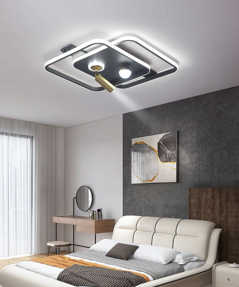 Super Dünne Spur Licht Led Bündig Mount Licht Quadratisch Licht Rechteck Muti-Schicht Schlafzimmer Wohnzimmerlicht