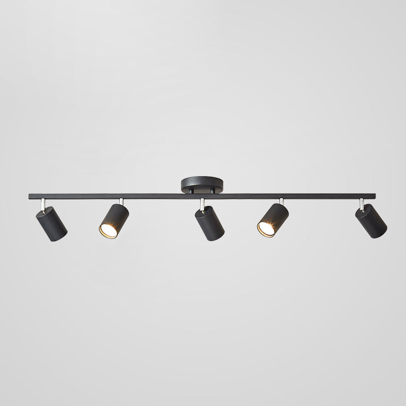 Metalen track hanglampverlichting Super Bright Modern Minimalistische stijl oppervlak Oppervlak gemonteerd Spotlight voor thuis woonkamer tv -achtergrond