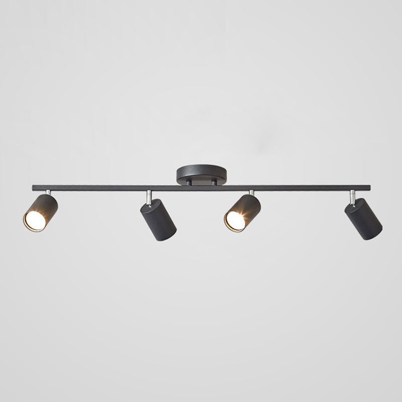 Metalen track hanglampverlichting Super Bright Modern Minimalistische stijl oppervlak Oppervlak gemonteerd Spotlight voor thuis woonkamer tv -achtergrond