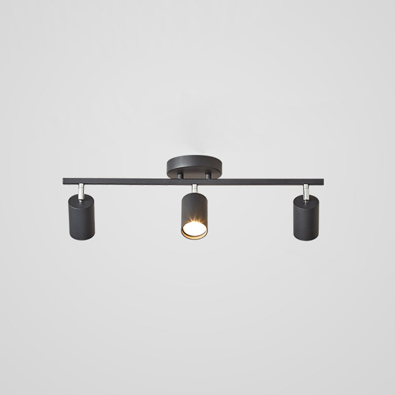 Metalen track hanglampverlichting Super Bright Modern Minimalistische stijl oppervlak Oppervlak gemonteerd Spotlight voor thuis woonkamer tv -achtergrond