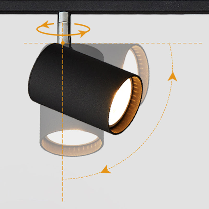 Metal Track Anhänger Beleuchtung Super hell moderne minimalistische Oberfläche montiertes Rampenlicht für Home Wohnzimmer TV Kulisse