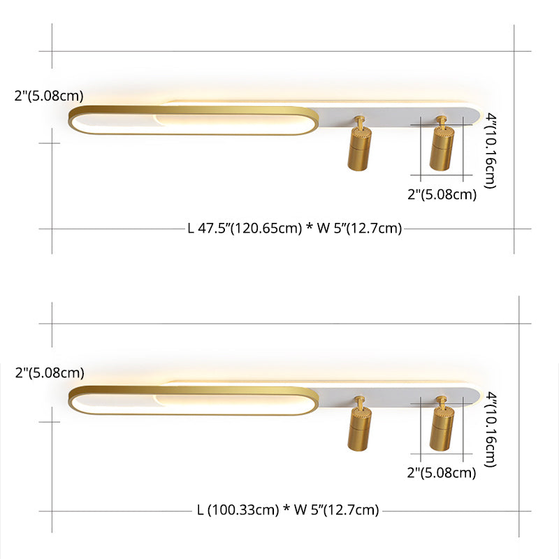 Industrial Flush Mount Light LED Lighting Linear Flush Mount Lighting Tiered Flush Mount Light in Bedroom or Cloakroom