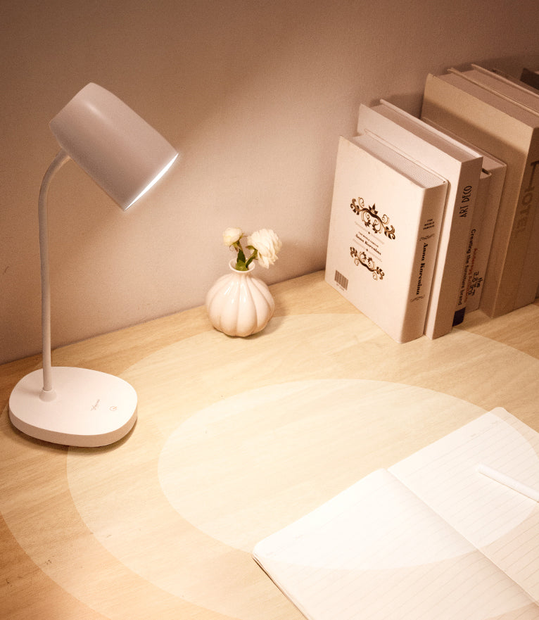 Minimalism Macaroon LED Table Lamp USB Charging Dimmable ABS Nightstand Light for Bedroom