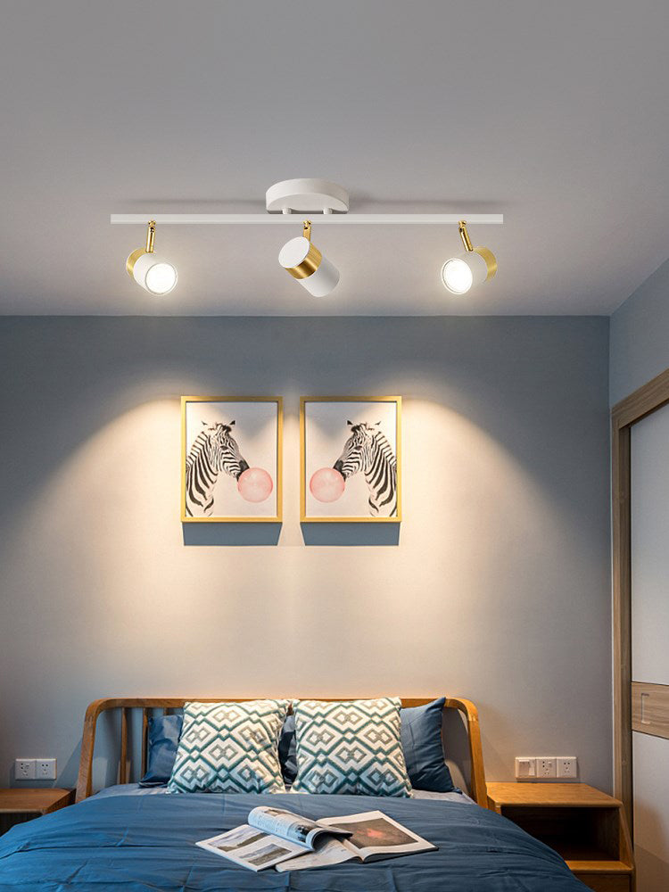 Nordic Track Lighting Creative Home Wohnzimmer Handelsbekleidungsgeschäft Leicht Luxusoberfläche montiert Downlight ohne Hauptlicht