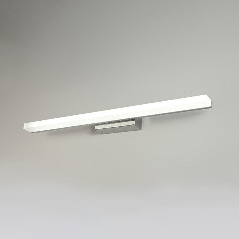Éclairage de murs linéaire en acrylique Simplicité style luminaire mural LED en blanc