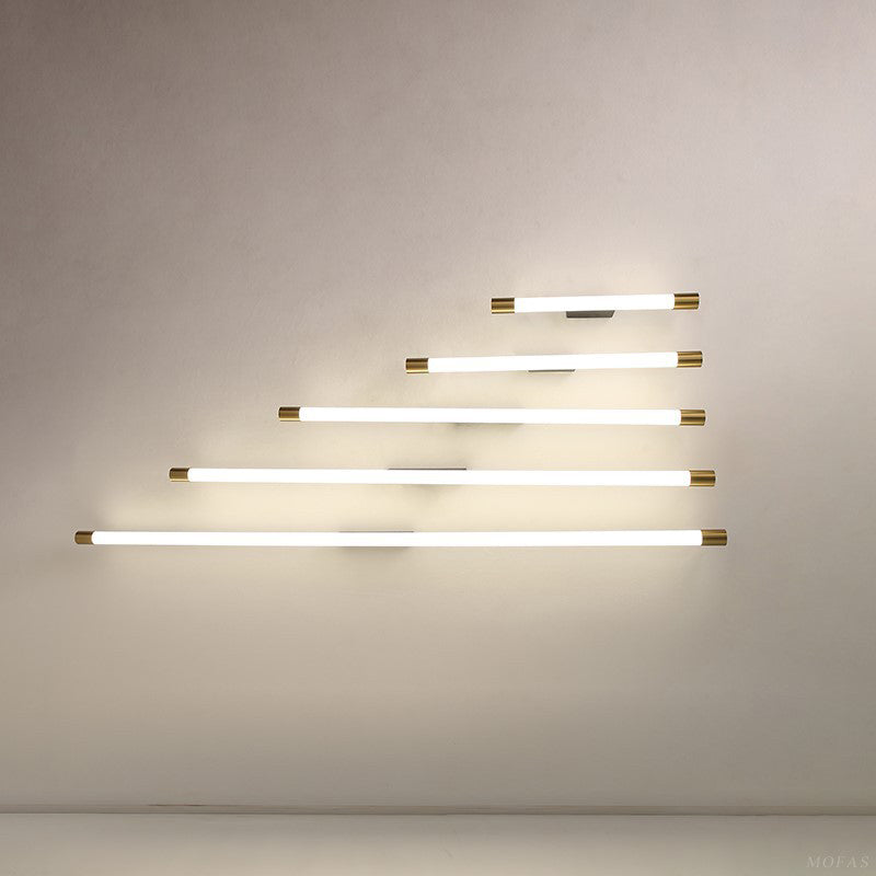 Modern Minimalist Style Cylinder Vanity Wall Light Fixtures Metal Vanity Lights for Bathroom