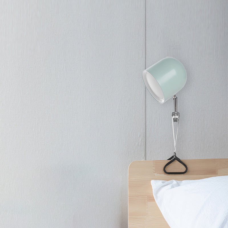 Macaron Style Bell Blamp-on Lamp-on Metal Bedroom LED Light Light avec joint réglable