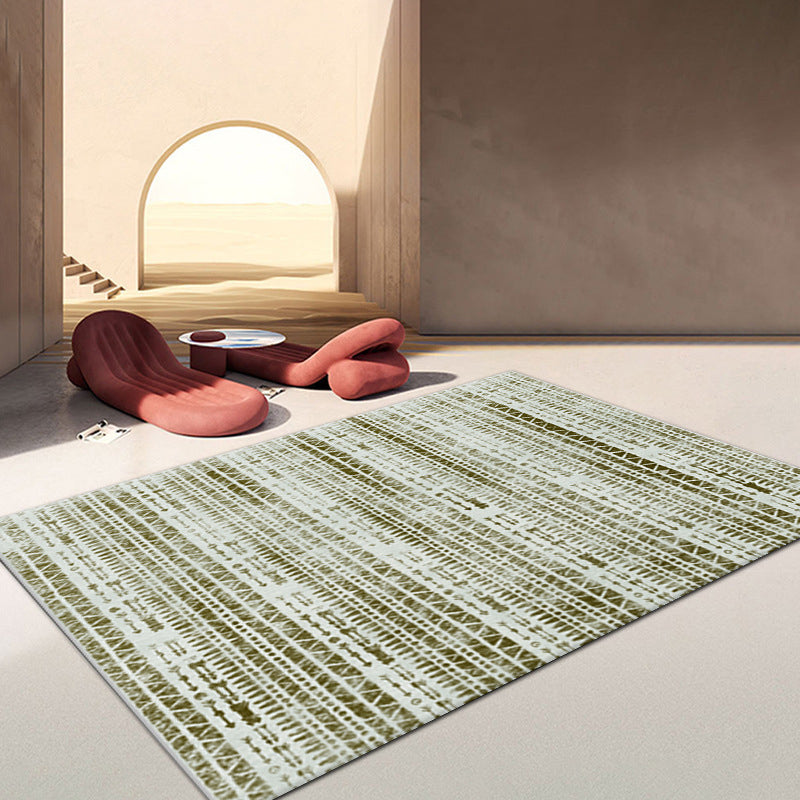 Klassiek tribaal patroon binnen tapijt Retro Native American Carpet Polyester Non-Slip Backing Rug voor woonkamer