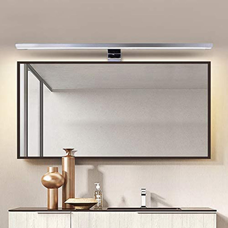 Modern Simplicity Linear Wall Mounted Vanity Lights Metallic Sconce Light Fixtures for Bathroom