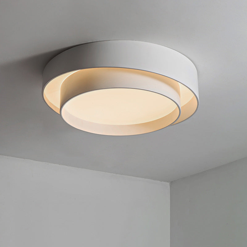 Round Flush Mount Ceiling Light Acrylic Modern Simplicity Flush Mount Ceiling Light for Living Room