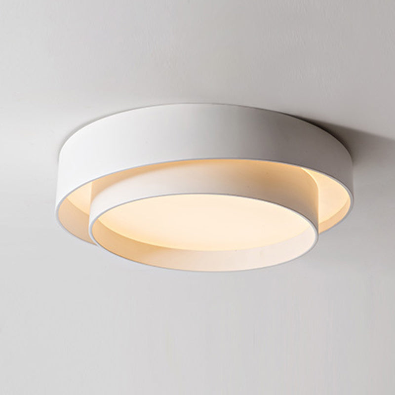 Round Flush Mount Ceiling Light Acrylic Modern Simplicity Flush Mount Ceiling Light for Living Room