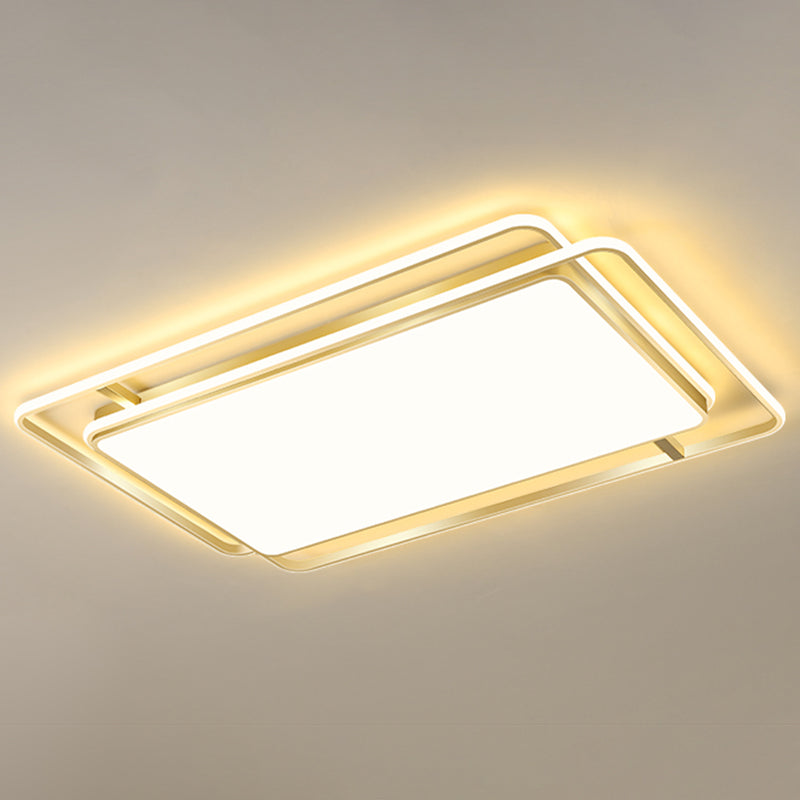 Woonkamer Smeedijzeren LED Flush Light Nieuwe Moderne 1-Light Plafond Light Fixture