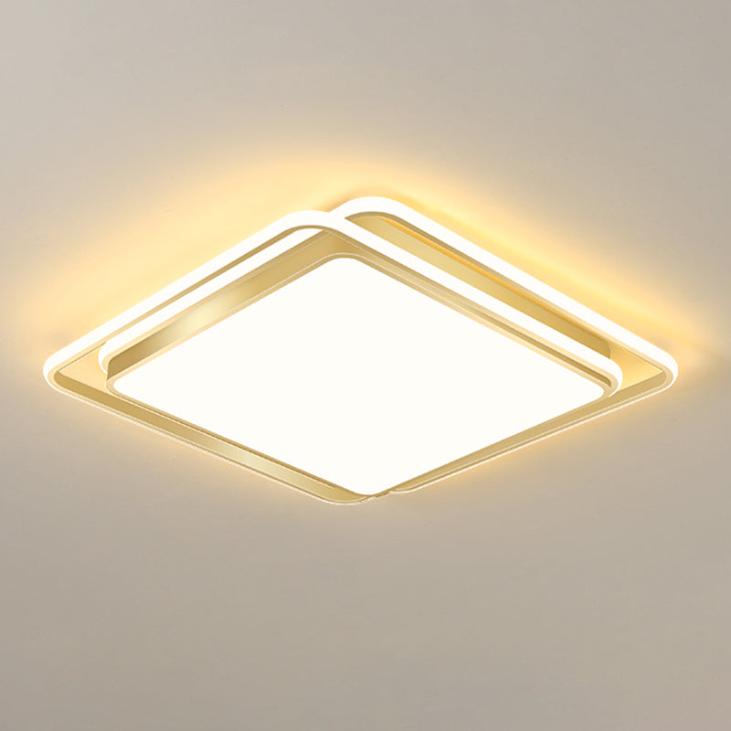 Woonkamer Smeedijzeren LED Flush Light Nieuwe Moderne 1-Light Plafond Light Fixture