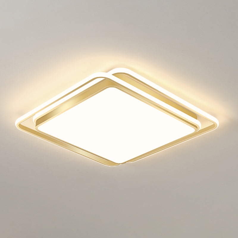 Woonkamer Smeedijzeren LED Flush Light Nieuwe Moderne 1-Light Plafond Light Fixture