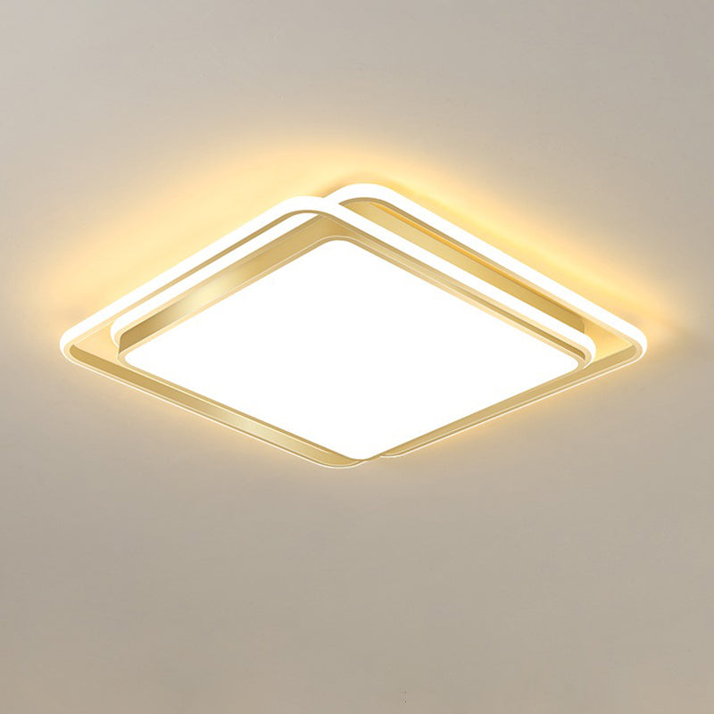 Woonkamer Smeedijzeren LED Flush Light Nieuwe Moderne 1-Light Plafond Light Fixture