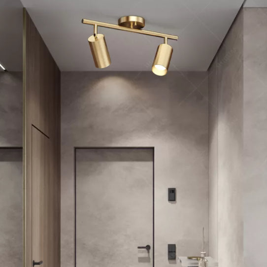 All Copper Track Lighting Surface monté Home salon Valeur de vesti