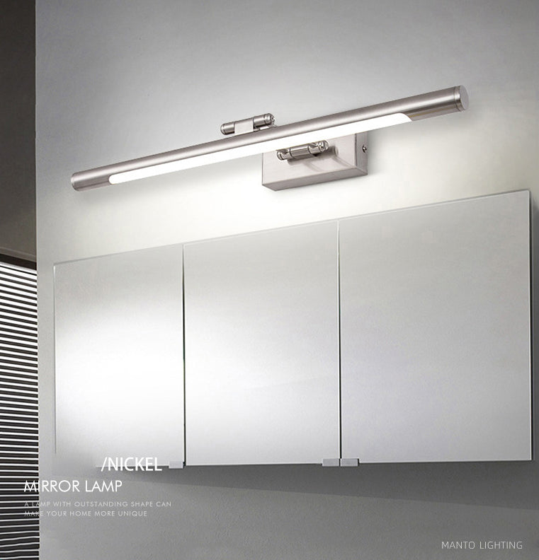 Modern Minimalist Style Streamlined Vanity Wall Light Fixtures Metal Vanity Lights