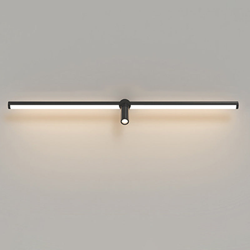 Lámpara de luz de pared de tocador lineal de estilo minimalista moderno