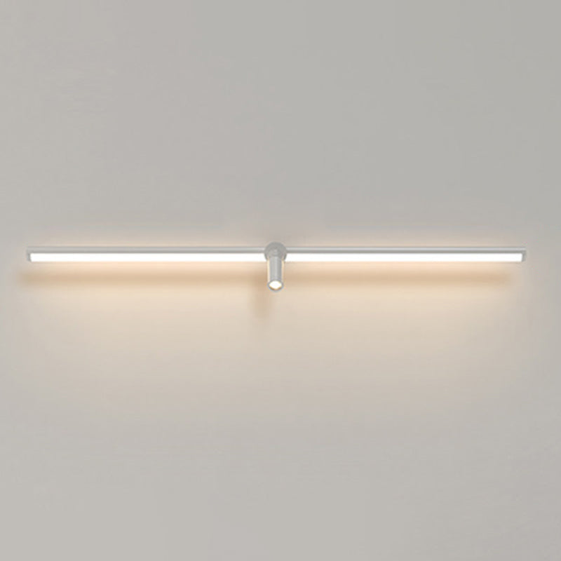 Lámpara de luz de pared de tocador lineal de estilo minimalista moderno