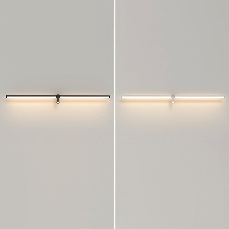 Lámpara de luz de pared de tocador lineal de estilo minimalista moderno