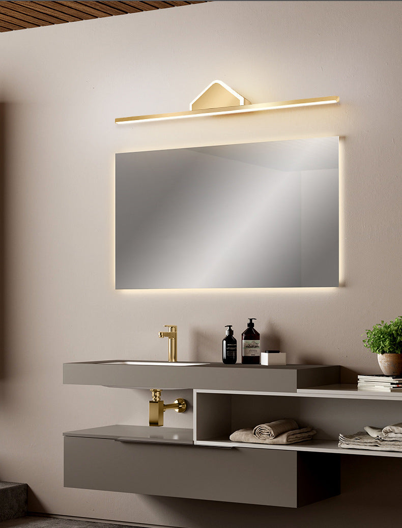 Modern Minimalist Style Linear Vanity Sconce Lights Metal Bar Light for Toilet