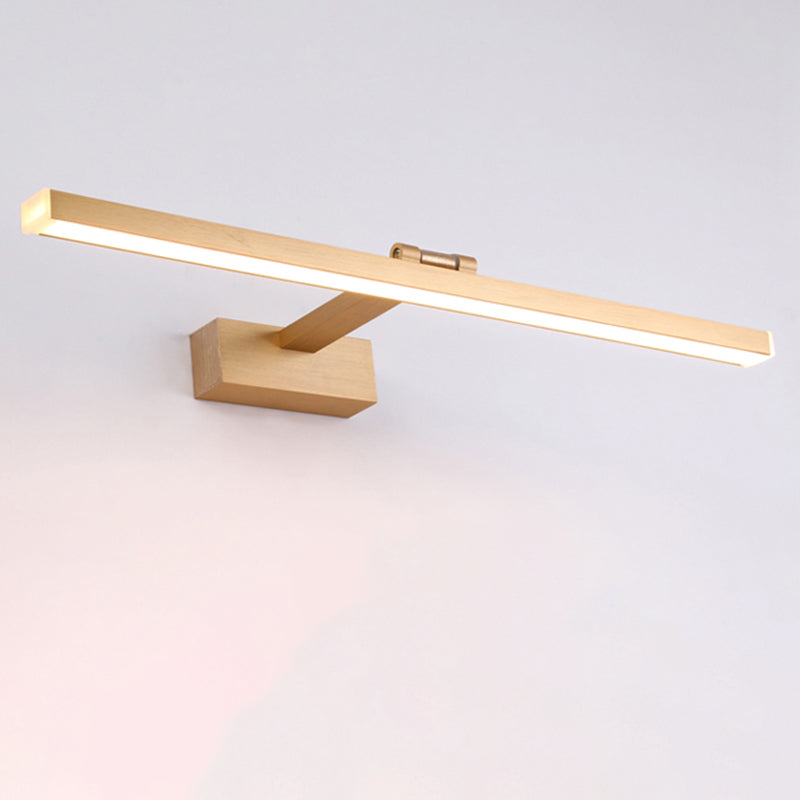 Moderner minimalistischer Stil Linearer Wandmontage Waschtischlichter Metall Waschtischlampe