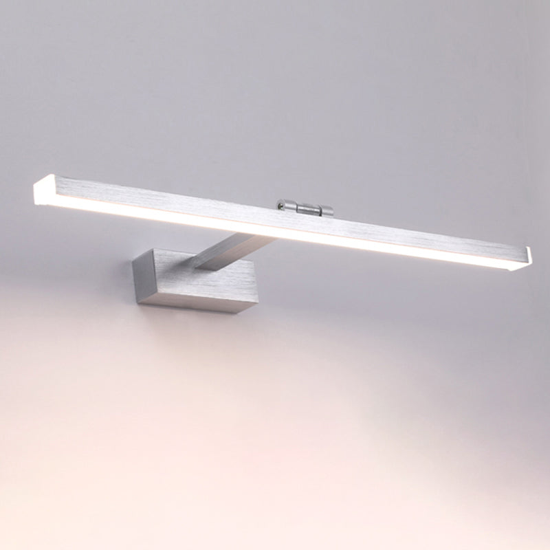 Moderner minimalistischer Stil Linearer Wandmontage Waschtischlichter Metall Waschtischlampe