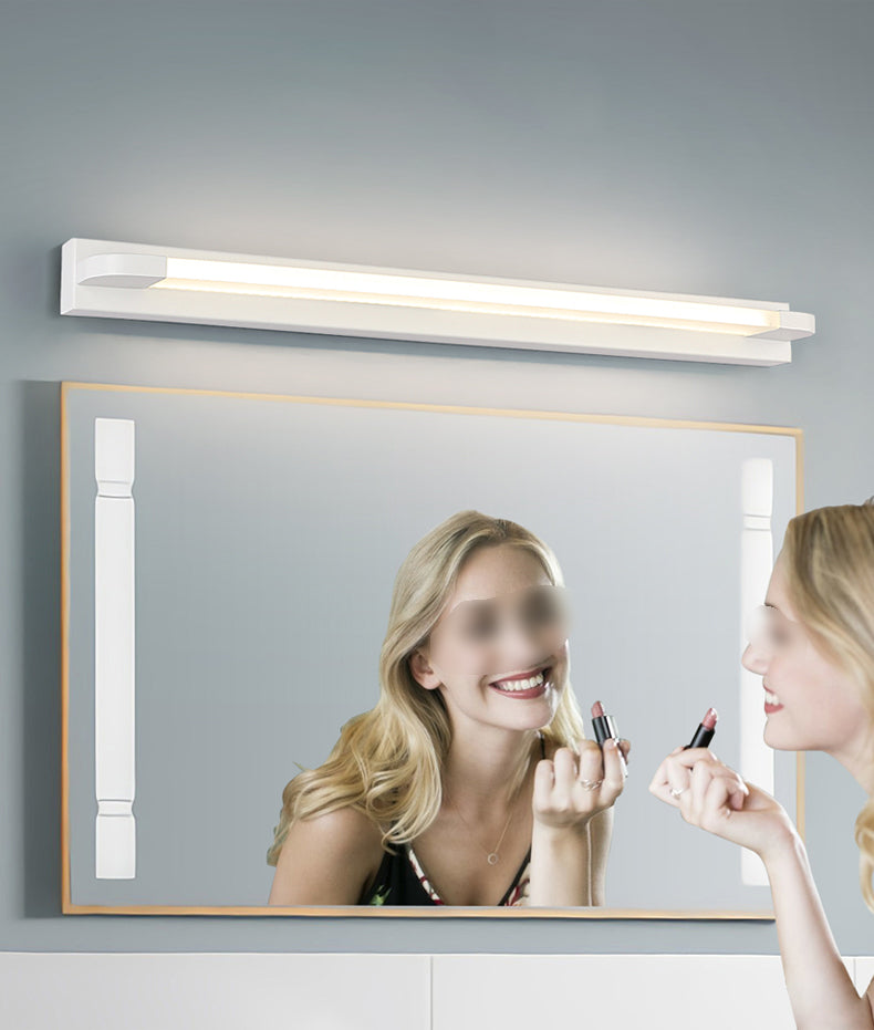 Modern Minimalist Style Linear Wall Mounted Vanity Lights Metal Vanity Lamp for Bathroom