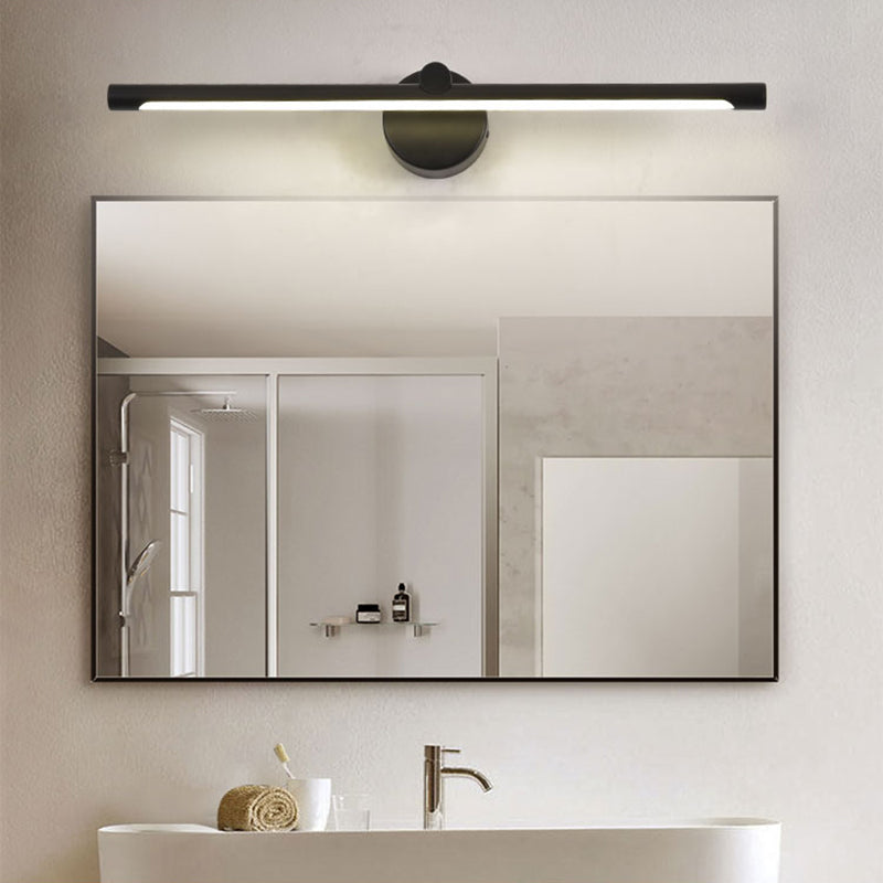 Modern Minimalist Style Linear Vanity Lighting Fixtures Metal Vanity Sconce for Toilet