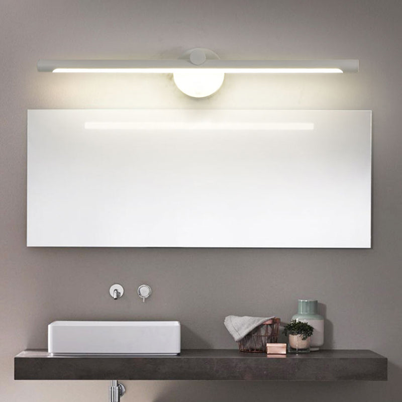 Modern Minimalist Style Linear Vanity Lighting Fixtures Metal Vanity Sconce for Toilet